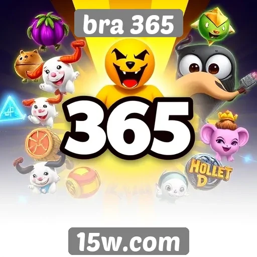 Variedade de jogos oferecidos pelo Bra 365